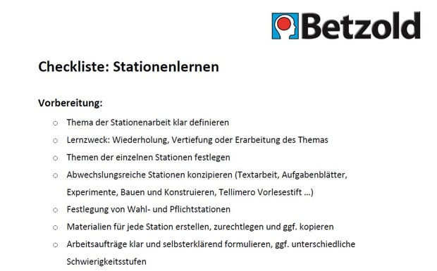 Stationenlernen