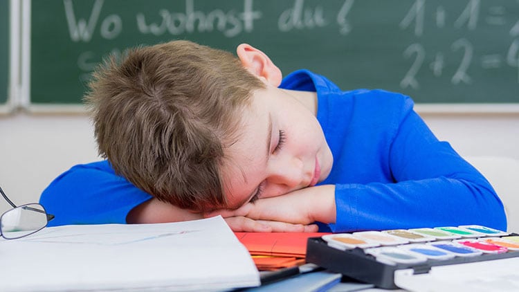 Schlechte Luft im Klassenzimmer