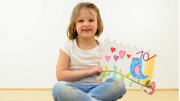 Briefmarken gestalten
