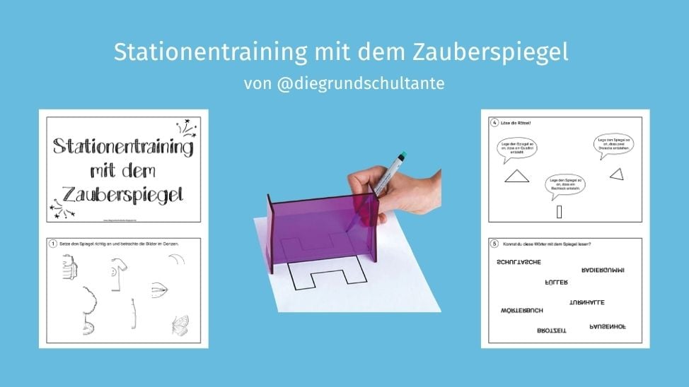 Stationentraining mit dem Zauberspiegel