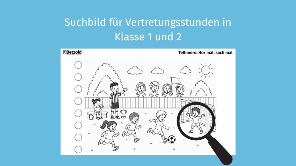 Fußball-Suchbild