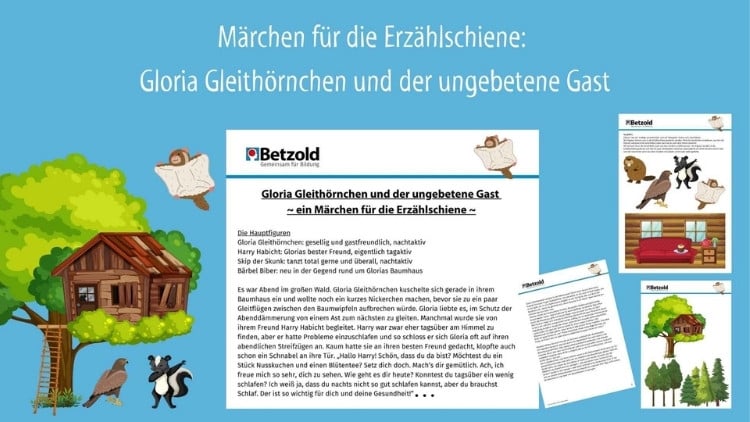 Märchen: Gloria Gleithörnchen