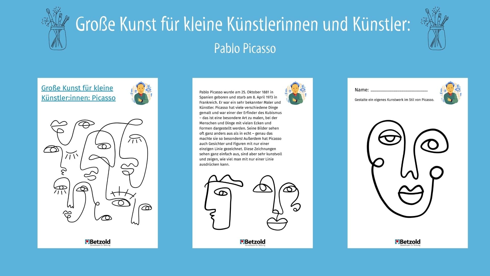 Kunst: Male wie Picasso