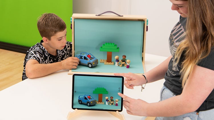 Schüler drehen Stop-Motion-Film