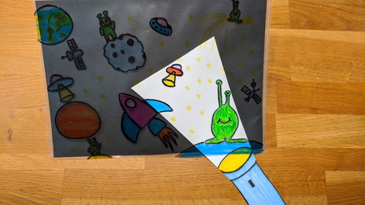 Bastelidee: Aliens finden