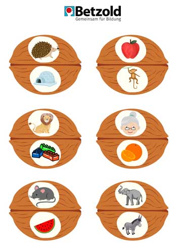 Vorlage: Anlautpuzzle