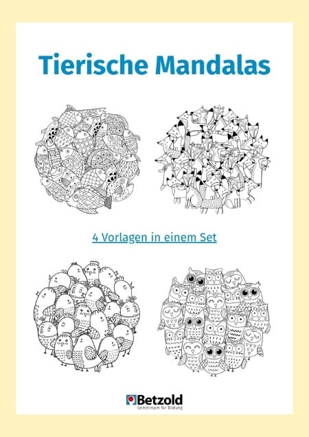 Bilderset: Tierische Mandalas