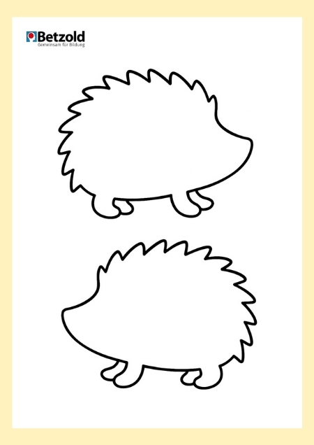 Vorlage: Pompon-Igel