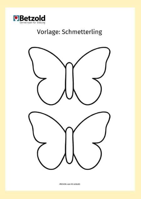 Bastelidee: Schmetterling-Ring