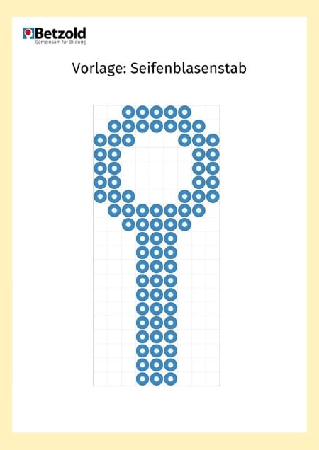 Vorlage: Seifenblasenstab