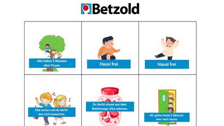 Belohnungskarten im Glas sind eine Motivation für Schülerinnen und Schüler.
