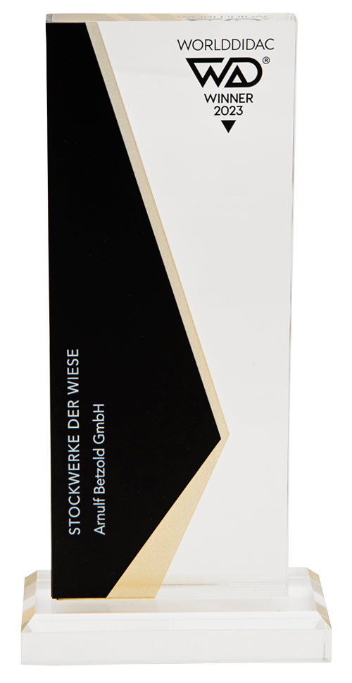 Auszeichnung Worlddidac Award 2023 Stockwerke der Wiese