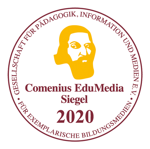 Auszeichnung Comenius EduMedia Siegel 2020