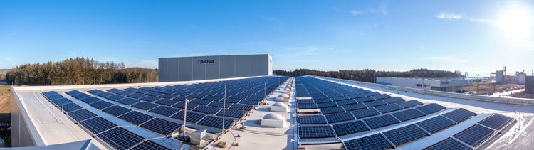 Photovoltaikanlage bei Betzold
