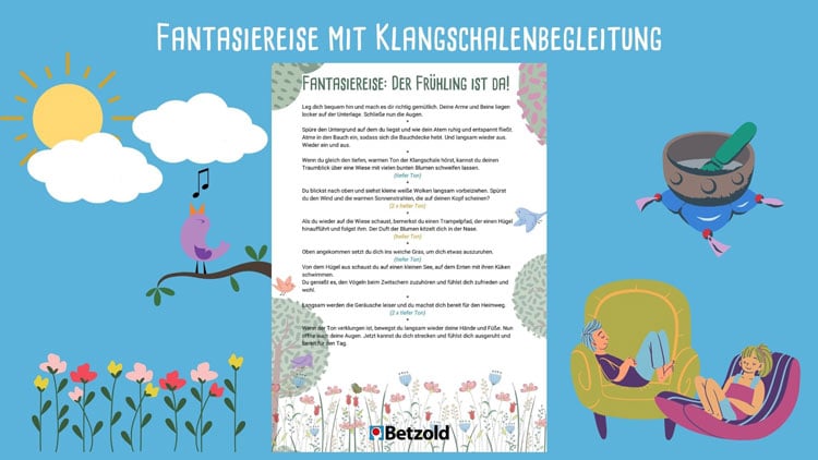 Fantasiereise mit Klangschalenbegleitung