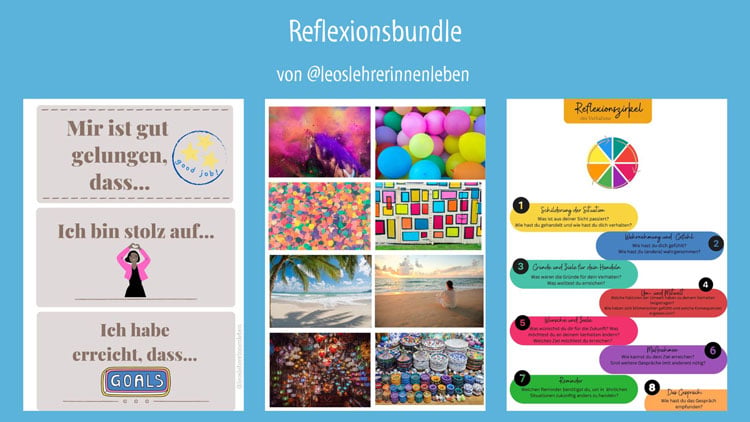 Bildungswochen: Reflexionsbundle