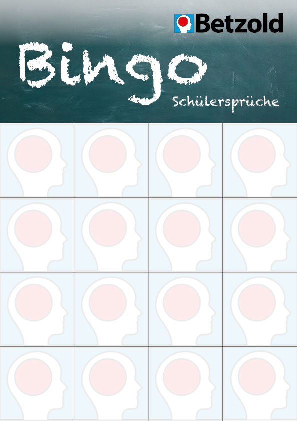 Bullshit Bingo Fur Die Nervigsten Schulersatze Betzold Blog