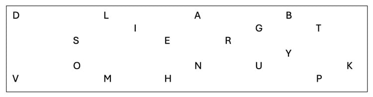 Beispiel: Buchstaben-Durcheinander