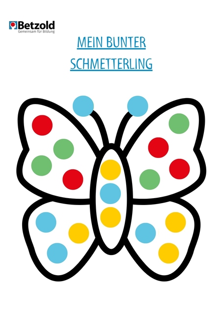Vorlage: Schmetterlinge verzieren