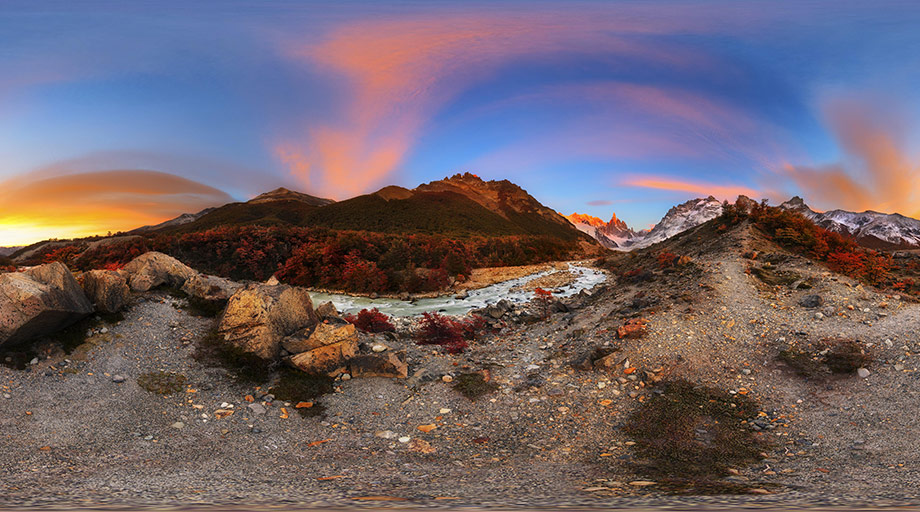 ClassVR Xplorer 360-Bild Autumn Mountains