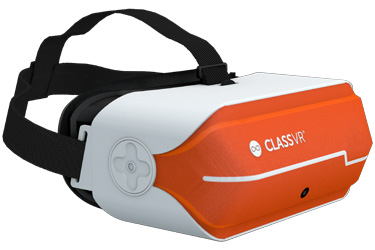 Seitenansicht der ClassVR Brille