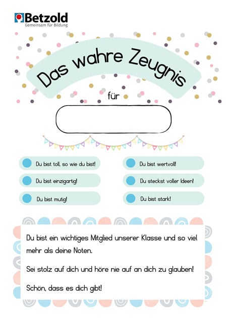 Das wahre Zeugnis