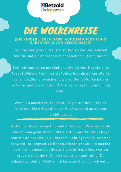 Fantasiereise: Wolkenreise