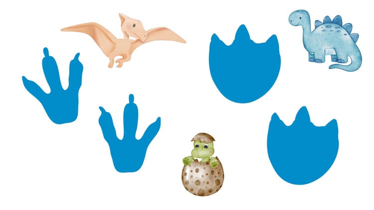 Dino-Hüpfpfad