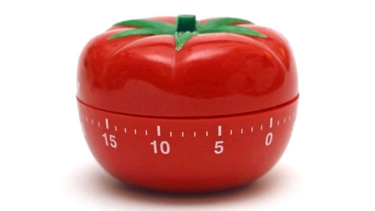 Eieruhr in Tomatenform