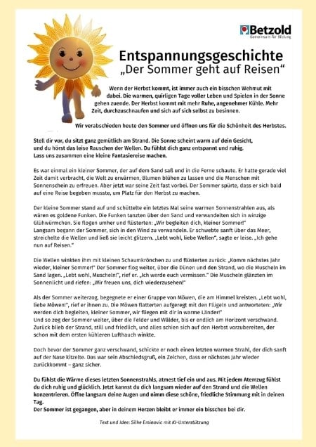 Fantasiereise: Der kleine Sommer