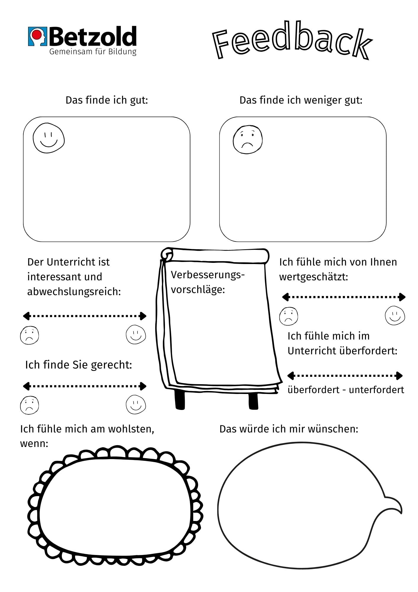 Schler geben Lehrerinnen und Lehrern Feedback - Betzold Blog Schler geben Lehrerinnen und Lehrern Feedback - Betzold Blog