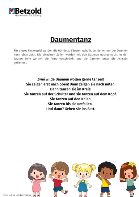 Der Daumentanz