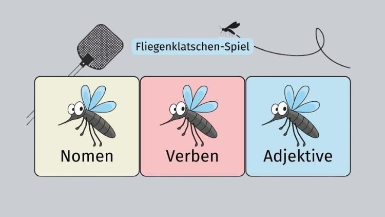 Fliegenklatschen-Spiel
