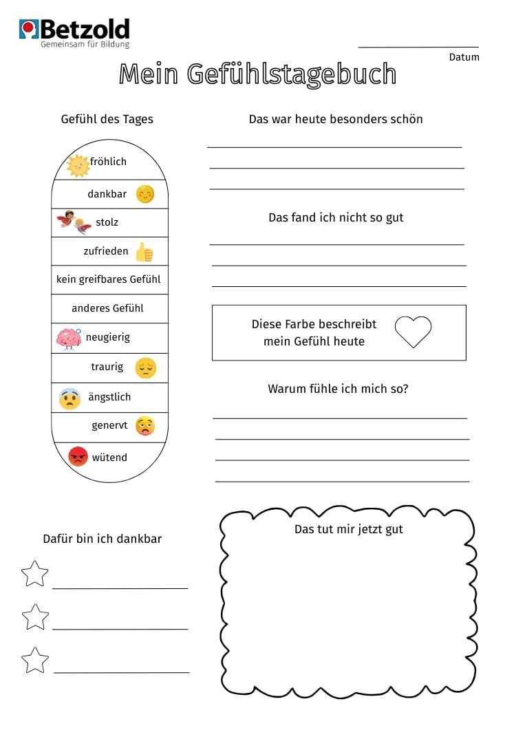 Gefühlstagebuch