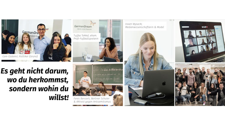 Aktionen der Bildungsinitiative GermanDream