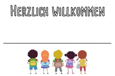 Namenskärtchen zum Ausdrucken