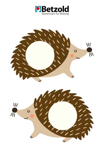 Zählübung: Igel