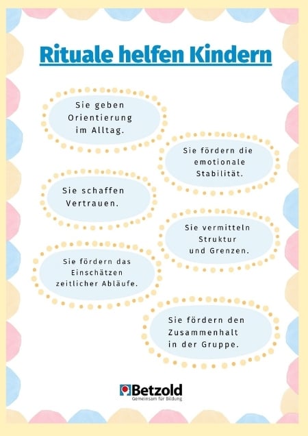 Infoblatt: Warum Rituale wichtig für Kinder sind