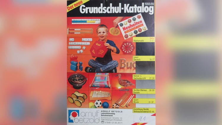 Betzold-Katalog 1988/89