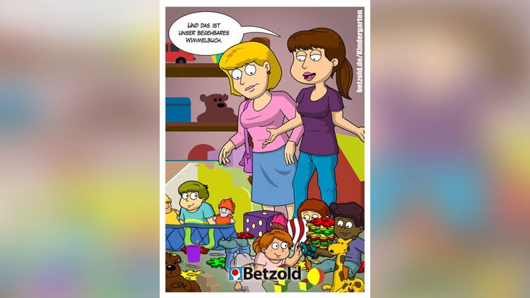 Comic aus dem Kindergartenalltag.