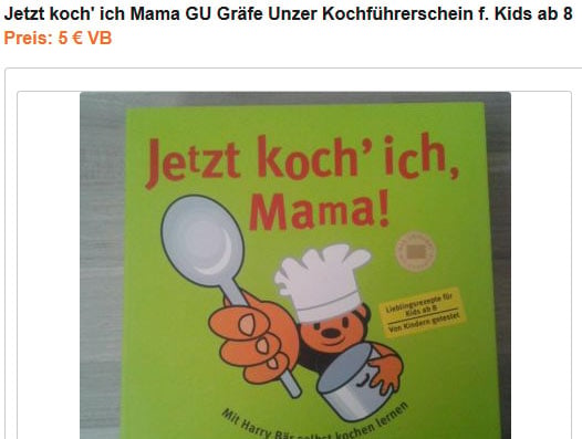 Beispiel falsche Kommasetzung