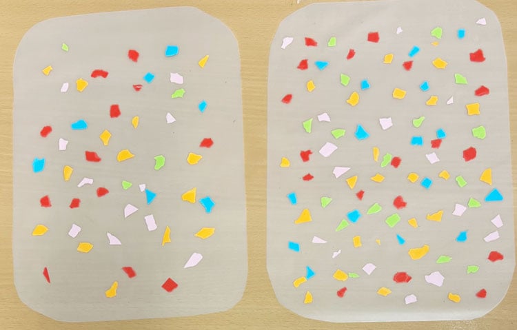 Konfetti-Papier