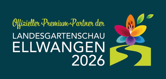 Offizieller Premium-Partner der Landesgartenschau Ellwangen 2026