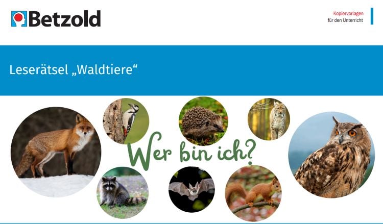 Leserätsel Waldtiere
