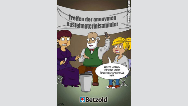 Lehrer-Comic - Bastelmaterial