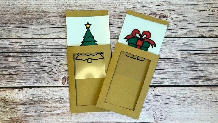Vorlage: Die magische Weihnachtskarte