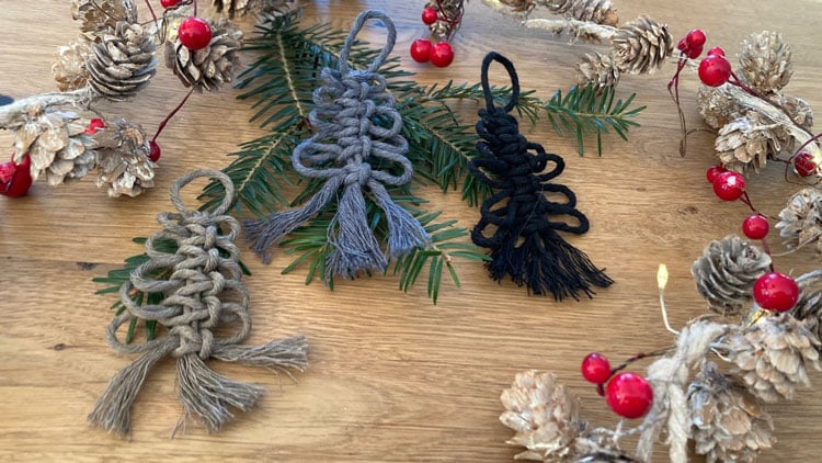 Makramee-Tannenbaum