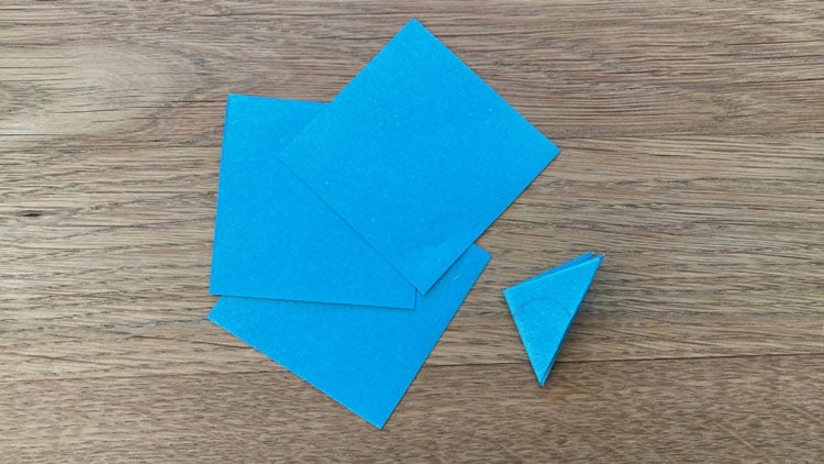 Bastelanleitung für Blumenstrauß aus Papier