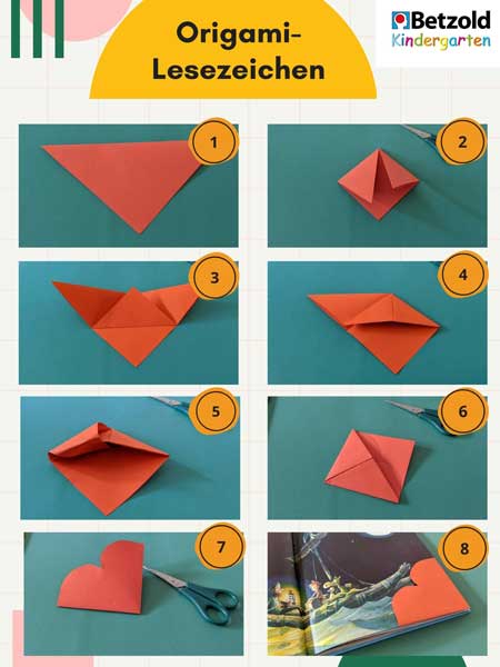 Origami: Lesezeichen