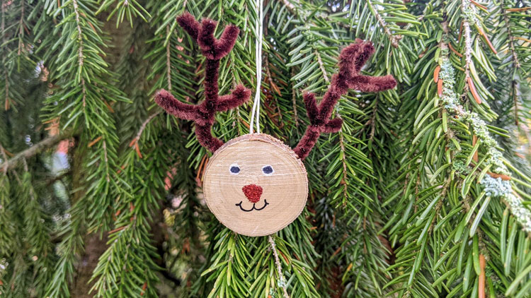 Rentier-Weihnachtsbaumschmuck